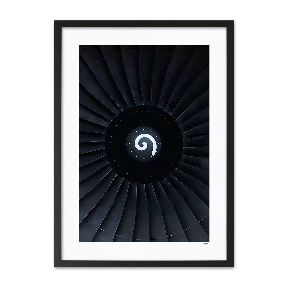 Poster of Airplane Engine | WIJCK.